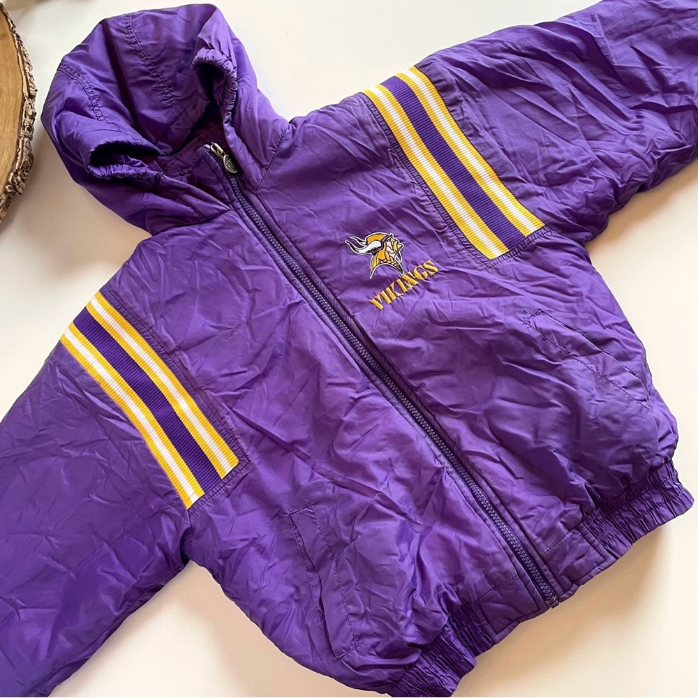 Vintage NFL Puma Minnesota Vikings Starter Jacket | Kids 10/12